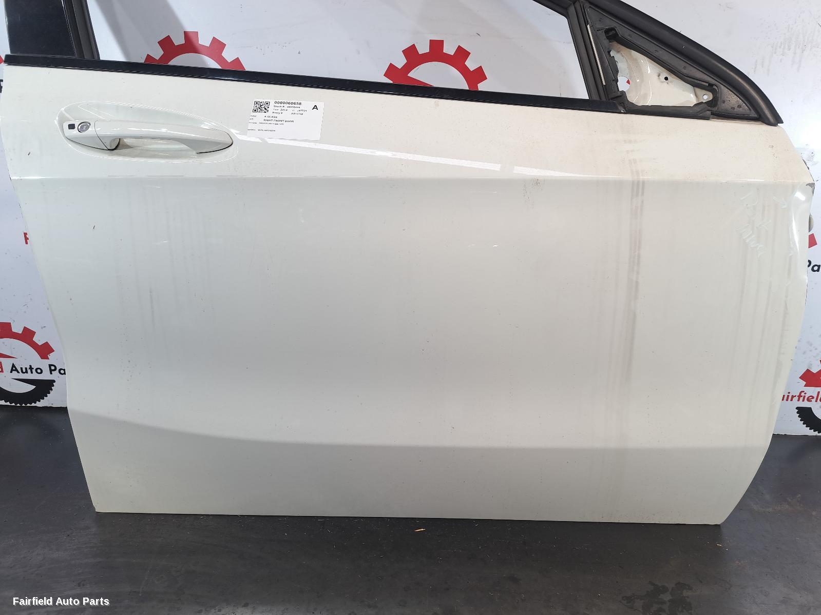 2013-2018 Mercedes A Class Right Front Door