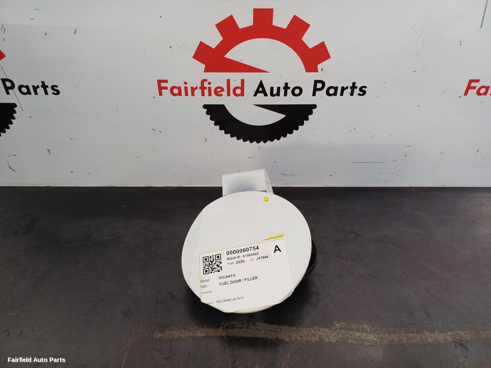2017-2025 Kia Picanto Fuel Door   Filler