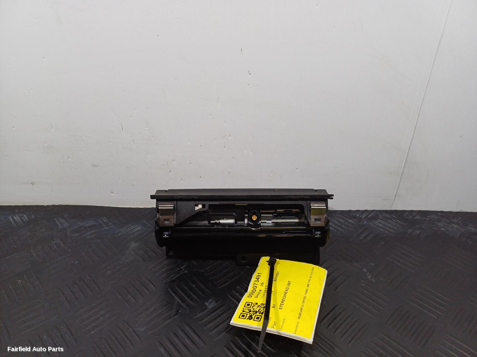 2010-2018 Audi A1 Radio Cd Dvd Sat Tv