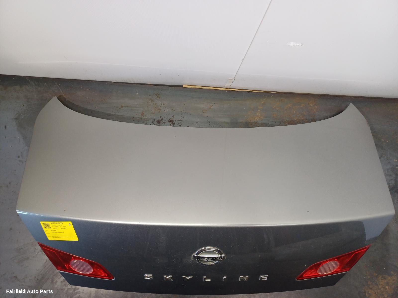 2001-2007 Nissan Skyline Bootlid Tailgate