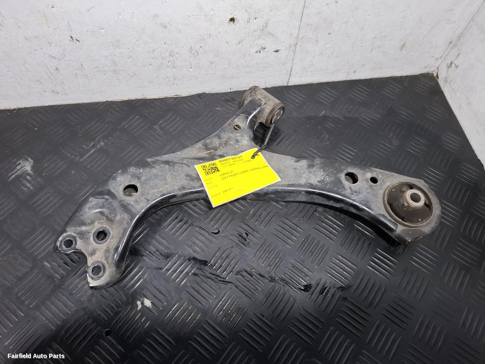 2018-2026 Toyota Corolla Left Front Lower Control Arm