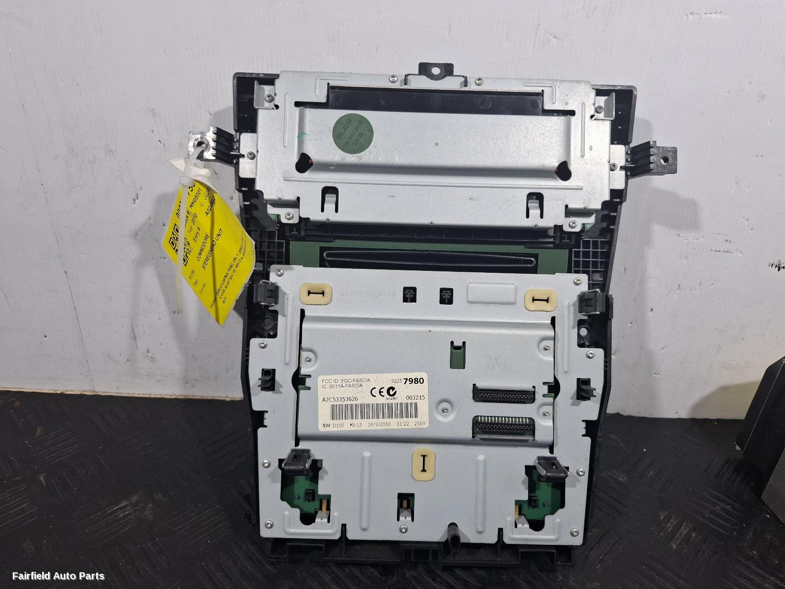 2009-2013 Holden Commodore Radio Cd Dvd Sat Tv