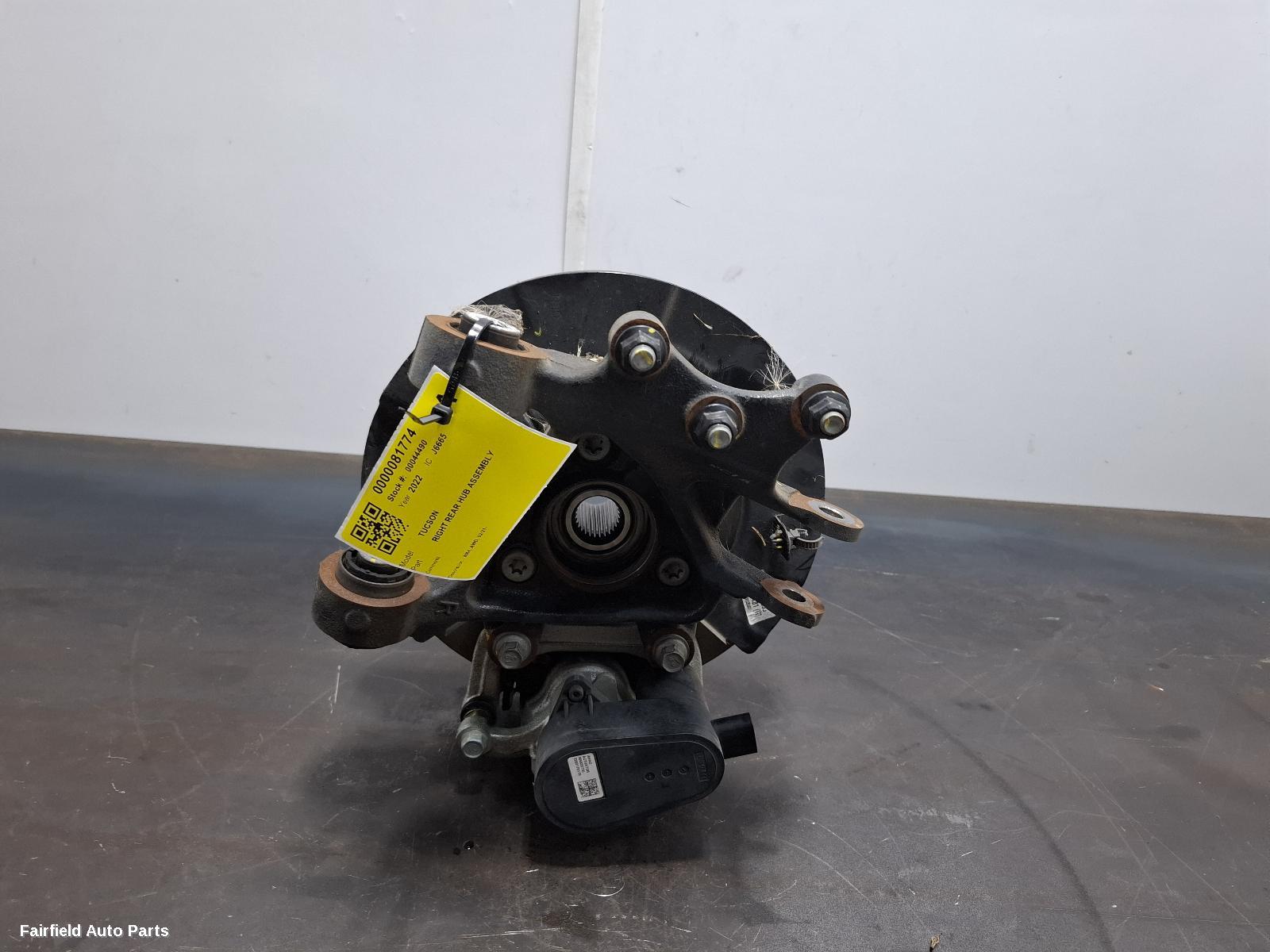 2021-2026 Hyundai Tucson Right Rear Hub Assembly