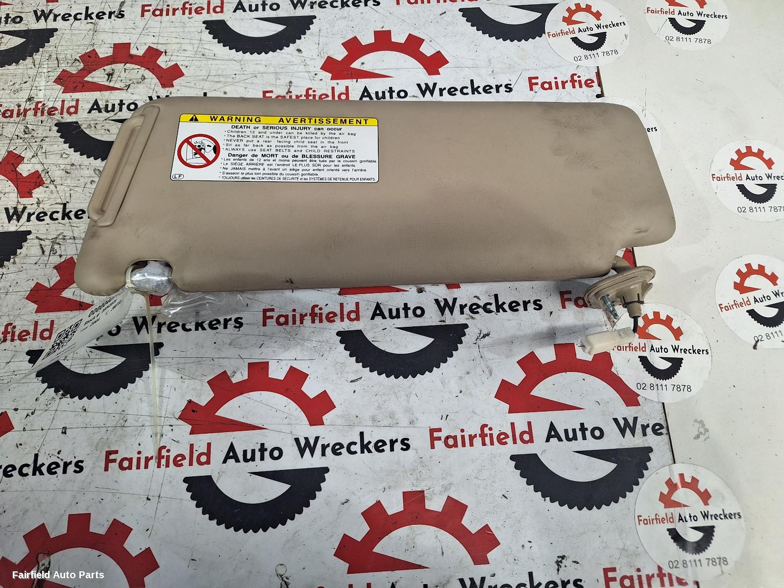 2001-2007 Toyota Kluger Sunvisor