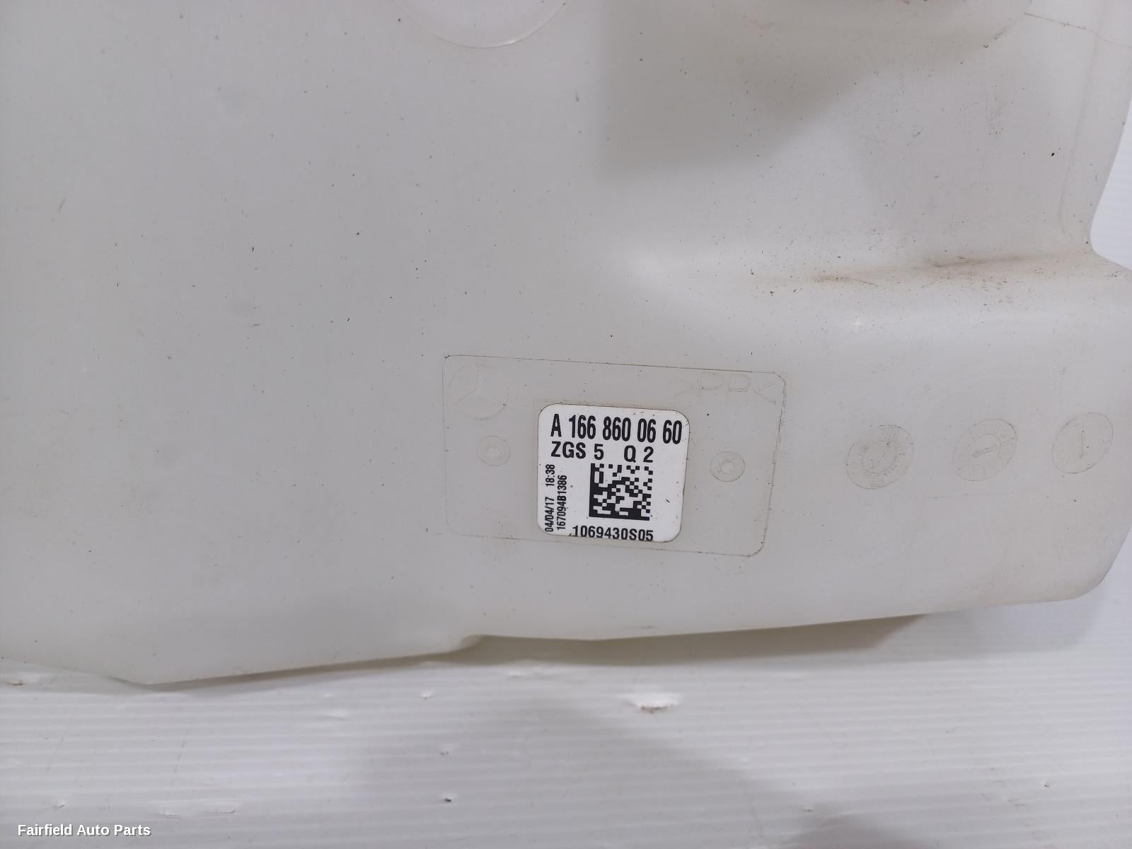 2015-2019 Mercedes Gle Class Washer Bottle