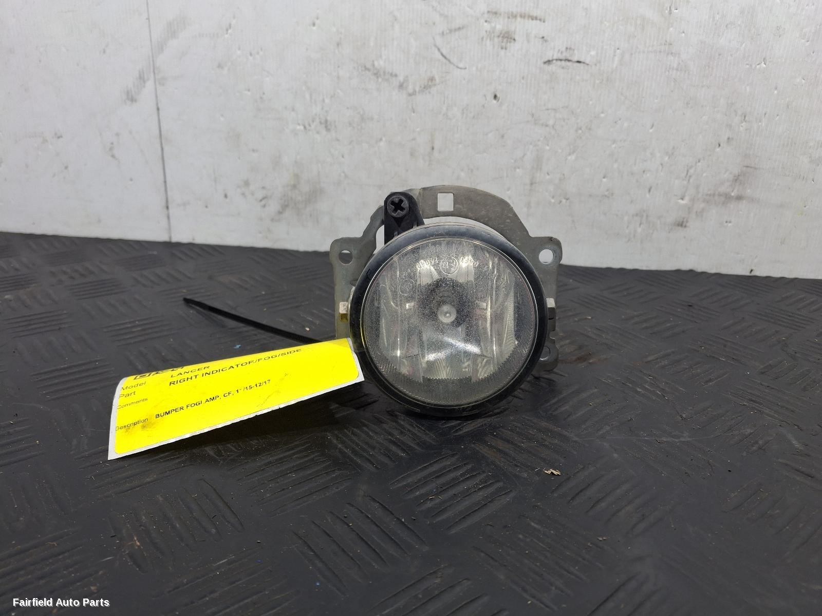 2015-2017 Mitsubishi Lancer Right Indicator Fog Side