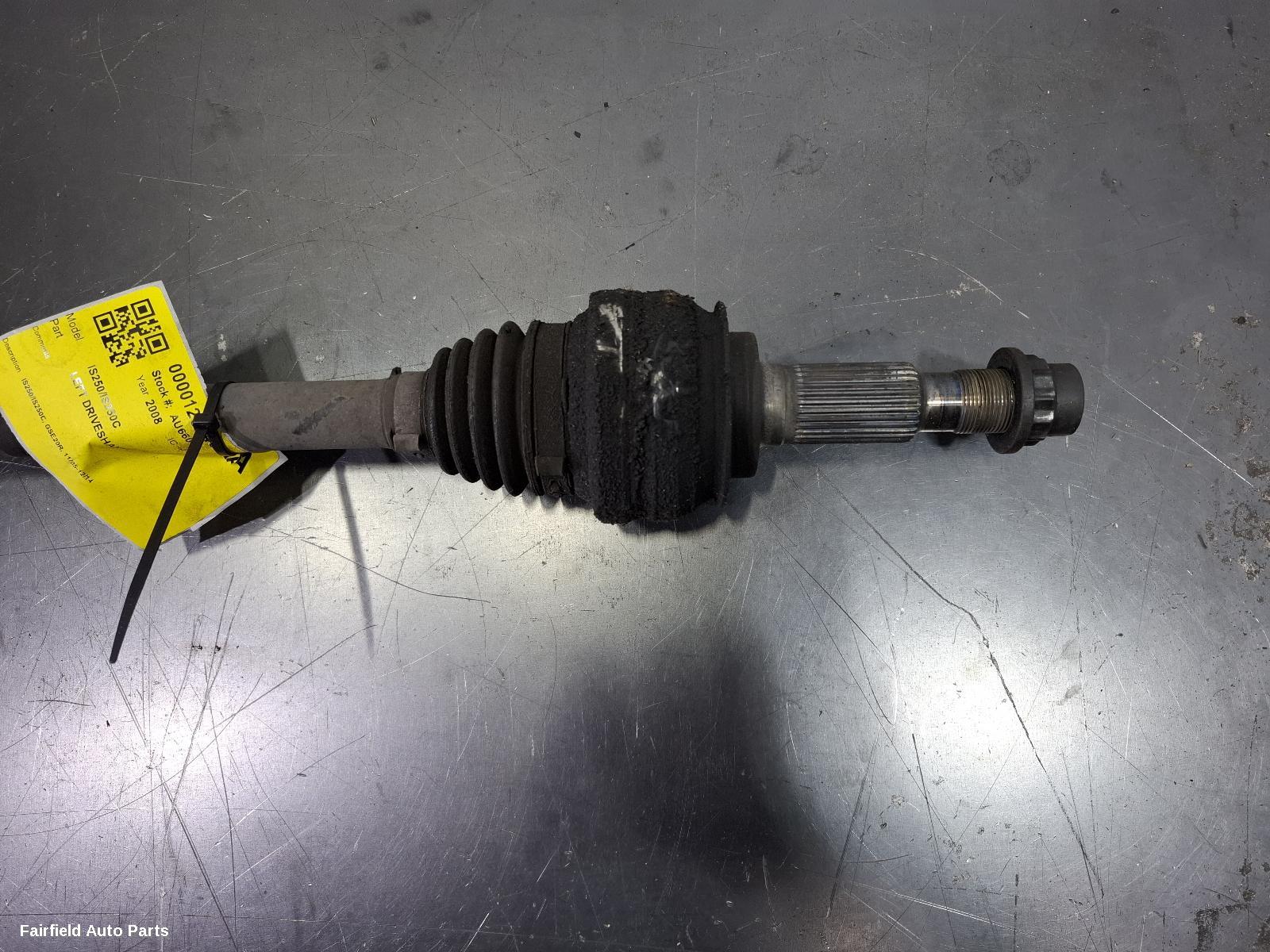 2005-2014 Lexus Is250/is250c Left Driveshaft