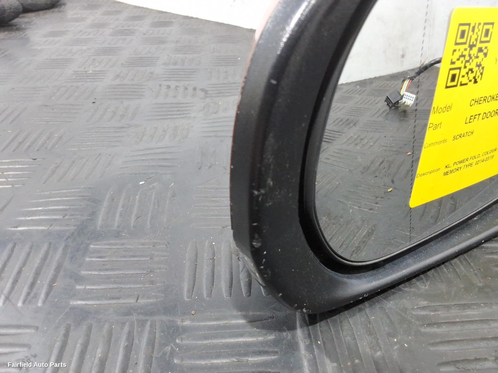 2014-2018 Jeep Cherokee Left Door Mirror