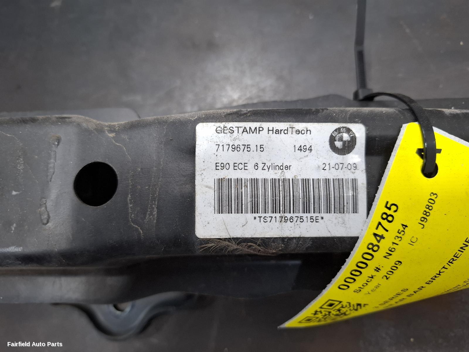 2005-2012 Bmw 3 Series R Bar Bracket Reinfo