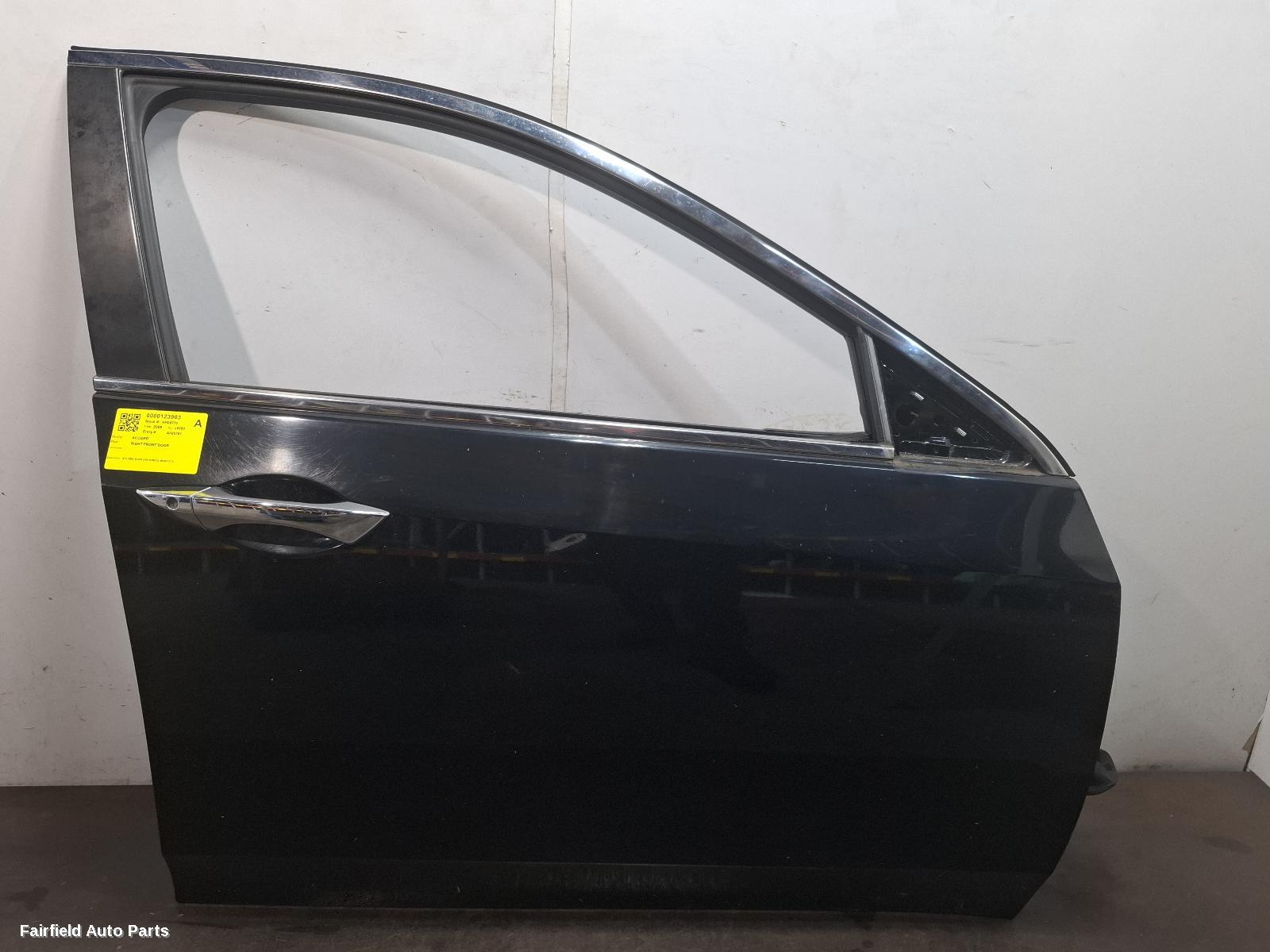 2008-2015 Honda Accord Right Front Door