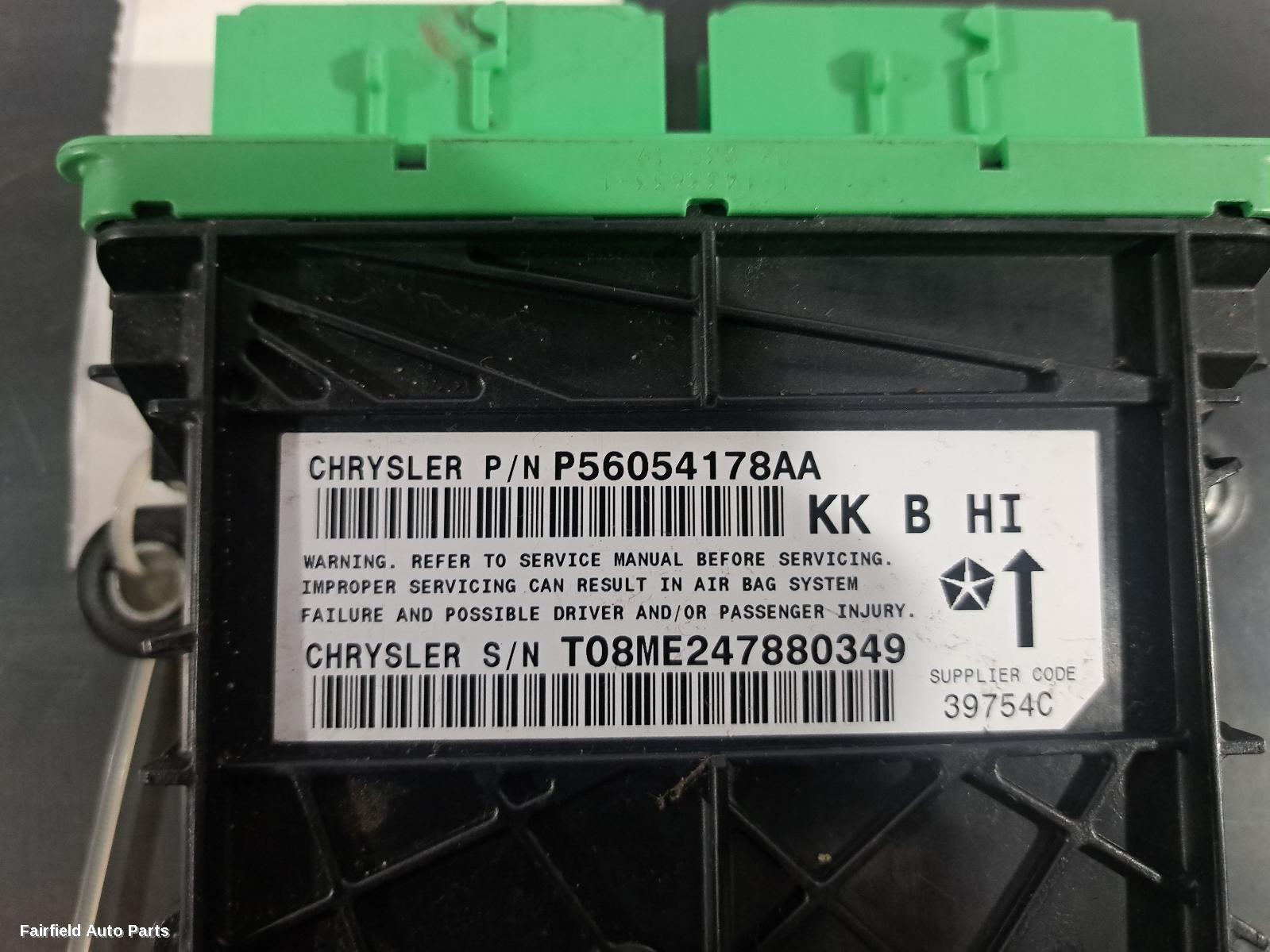 2007-2009 Jeep Cherokee Airbag Module Sensor