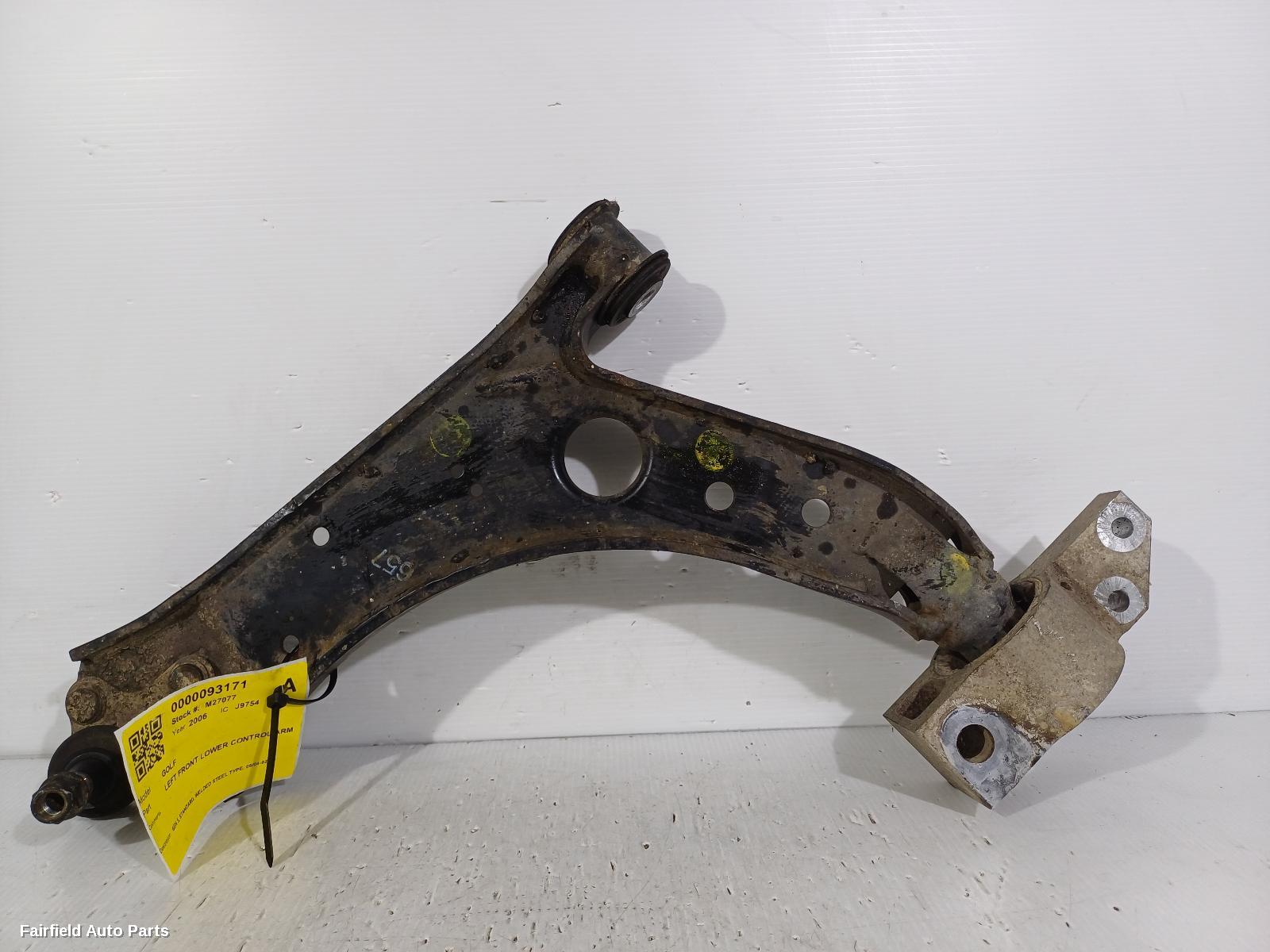 2004-2009 Volkswagen Golf Left Front Lower Control Arm