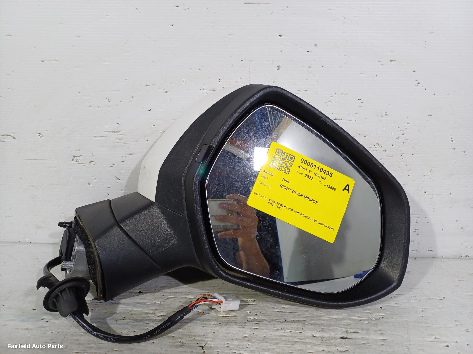 2017-2024 Ldv D90 Right Door Mirror