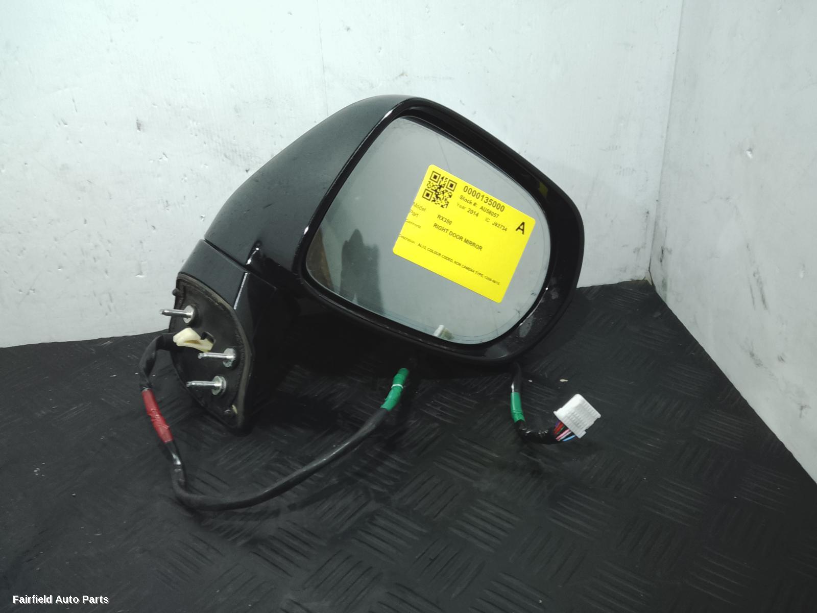 2008-2015 Lexus Rx Series Right Door Mirror