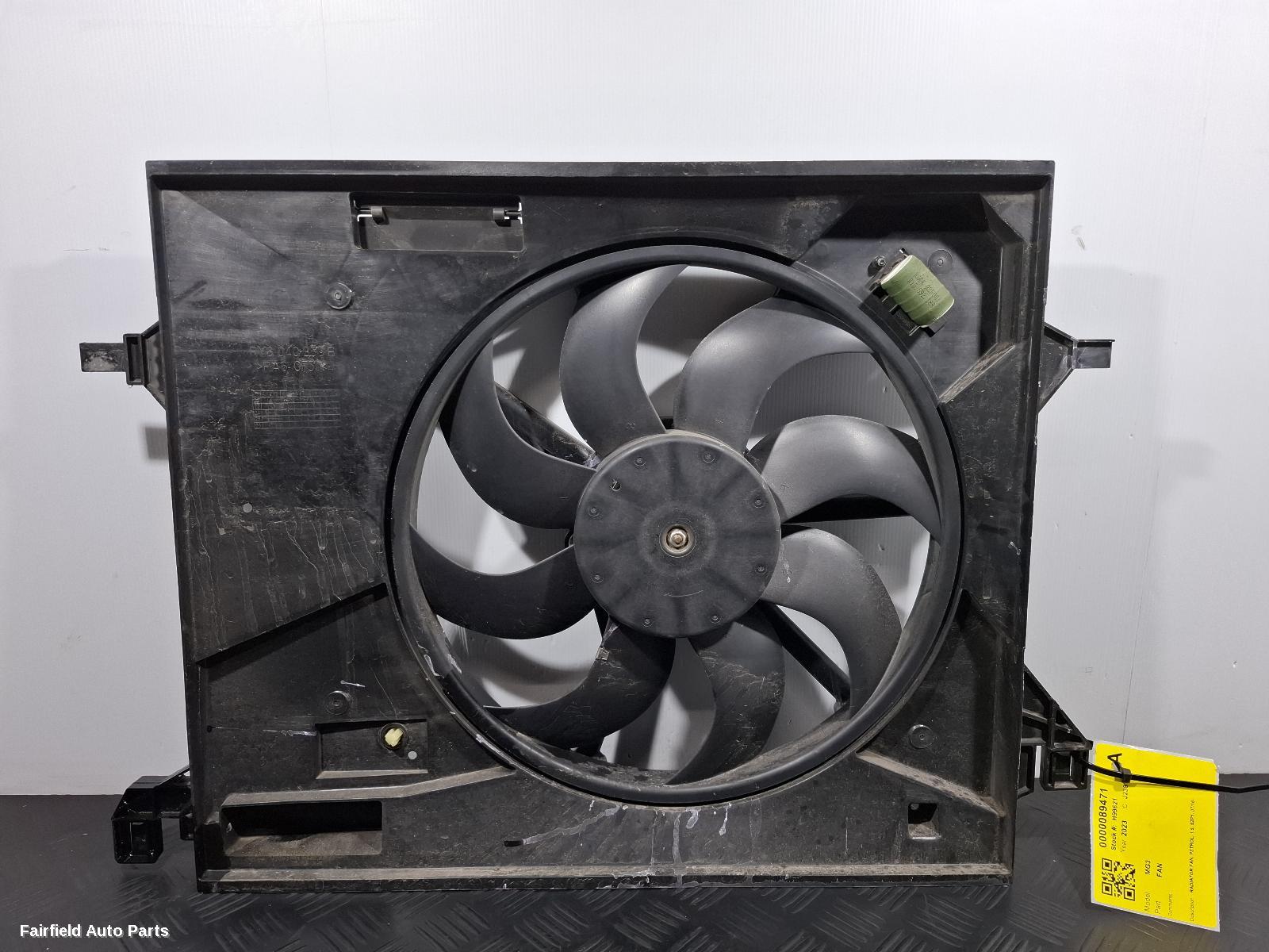 2016-2024 Mg Mg3 Fan