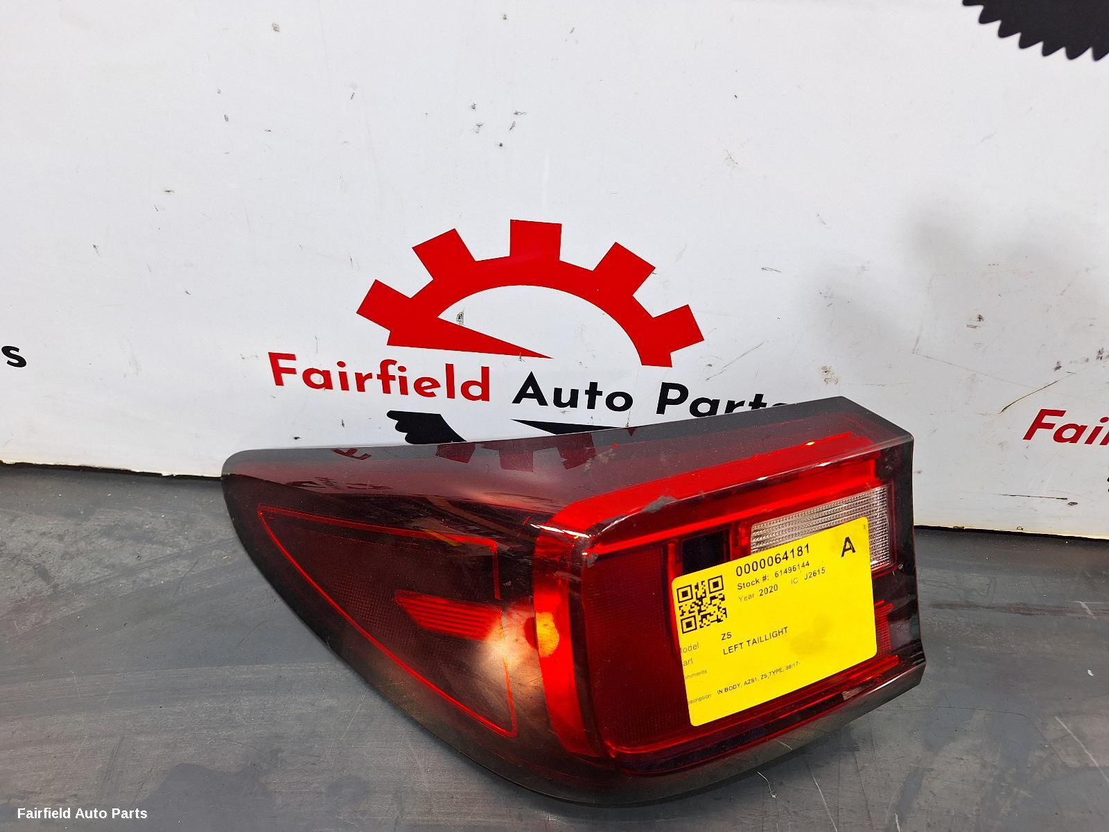 2017-2024 Mg Zs Left Taillight