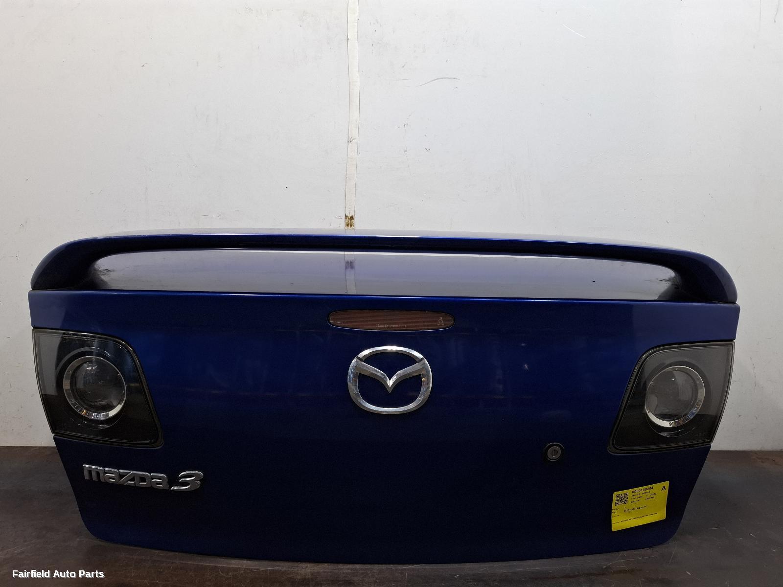 2003-2009 Mazda 3 Bootlid Tailgate