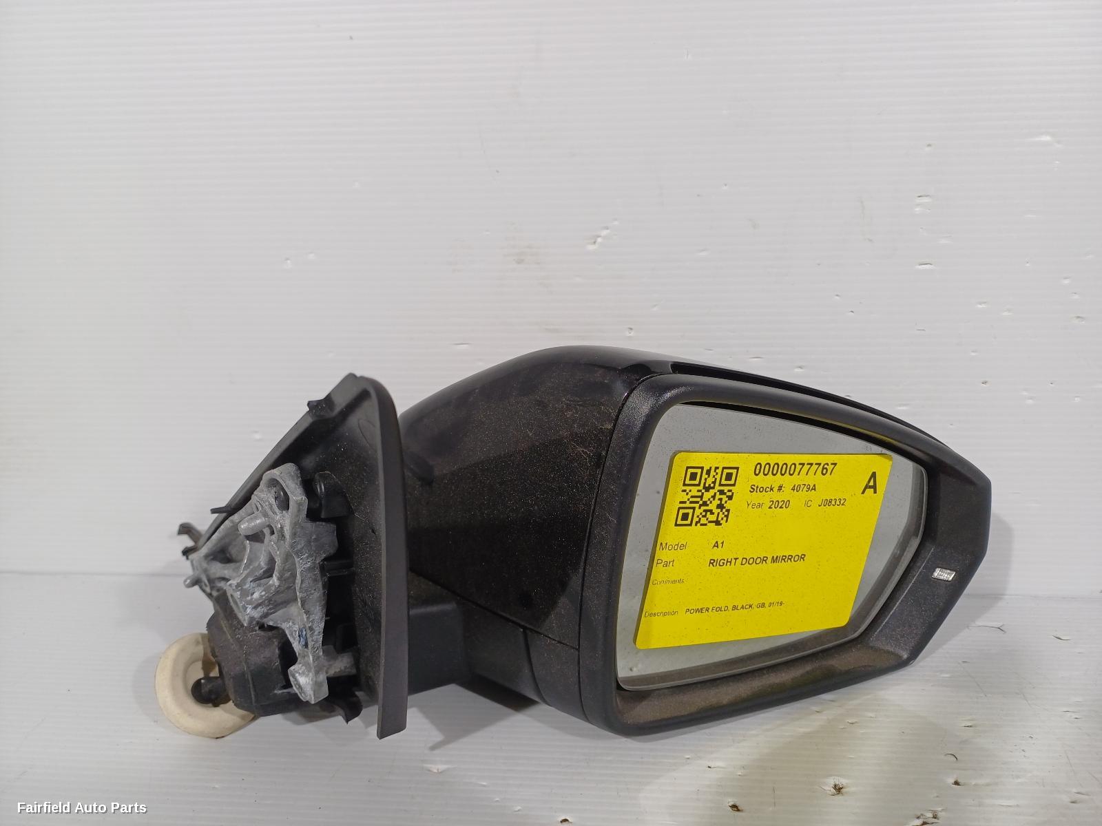 2019-2026 Audi A1 Right Door Mirror
