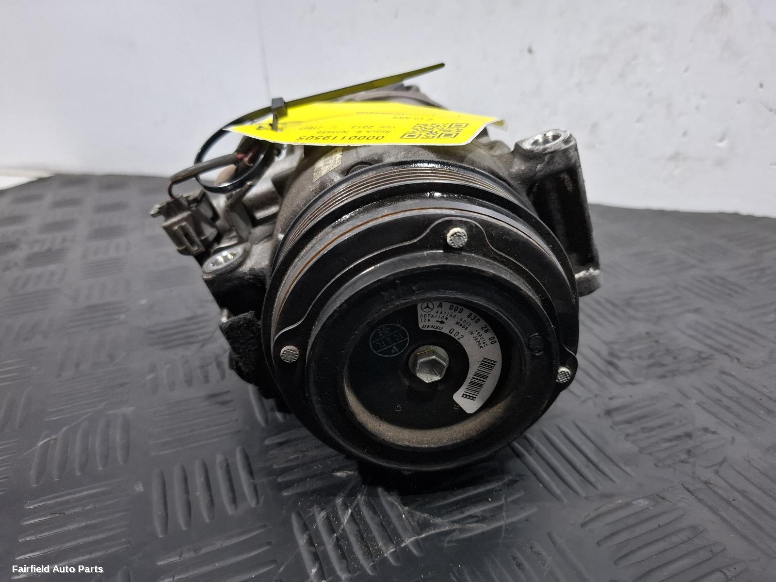 2013-2016 Mercedes E Class A C Compressor