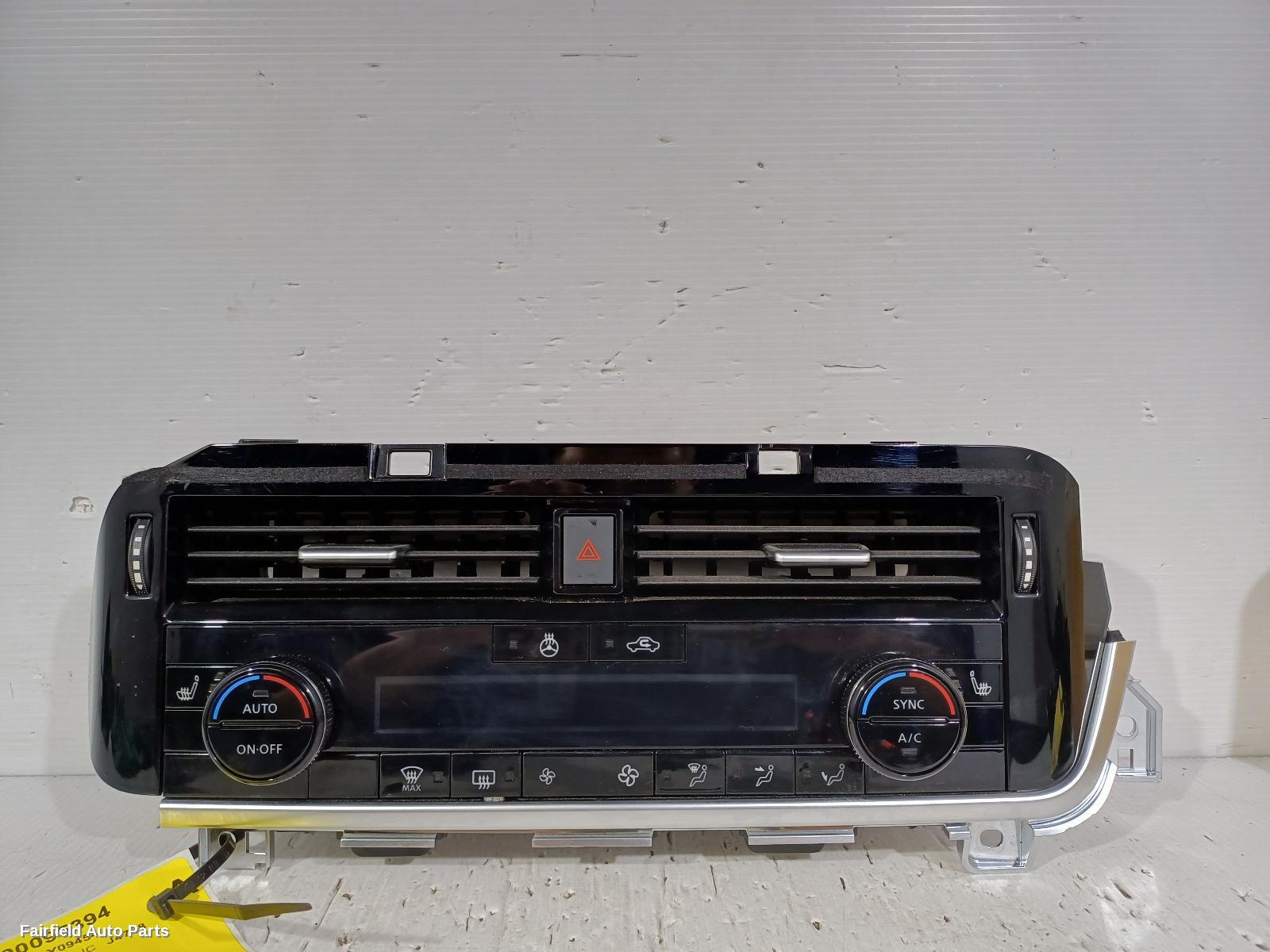 2022-2025 Nissan Qashqai Heater Ac Controls