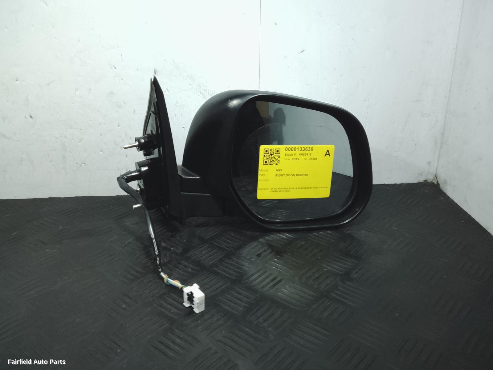 2010-2024 Mitsubishi Asx Right Door Mirror