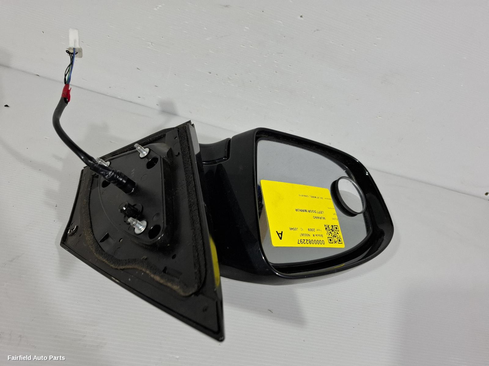 2008-2015 Nissan Murano Left Door Mirror