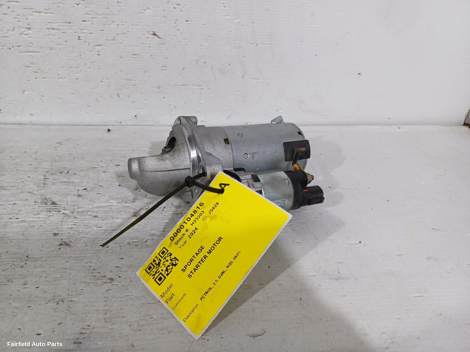 2021-2025 Kia Sportage Starter