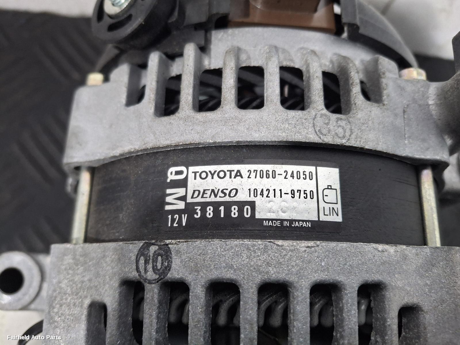 2018-2023 Lexus Ux Alternator