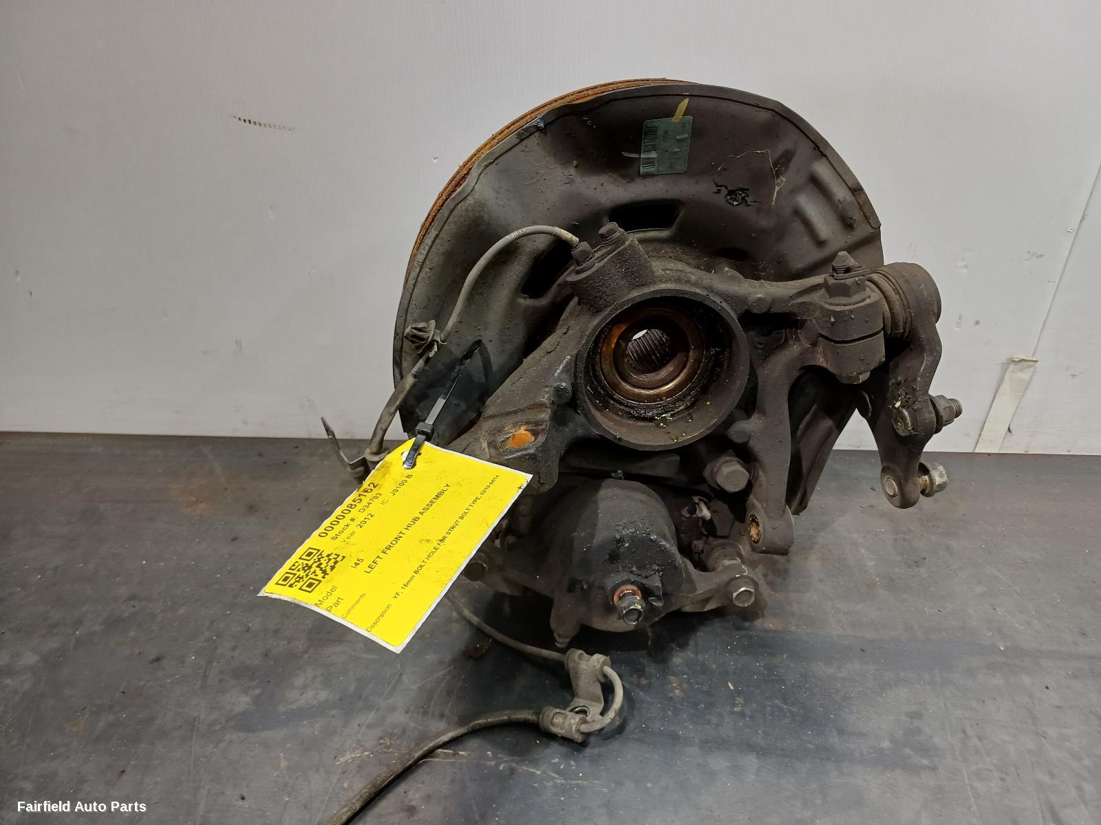 2010-2012 Hyundai I45 Left Front Hub Assembly