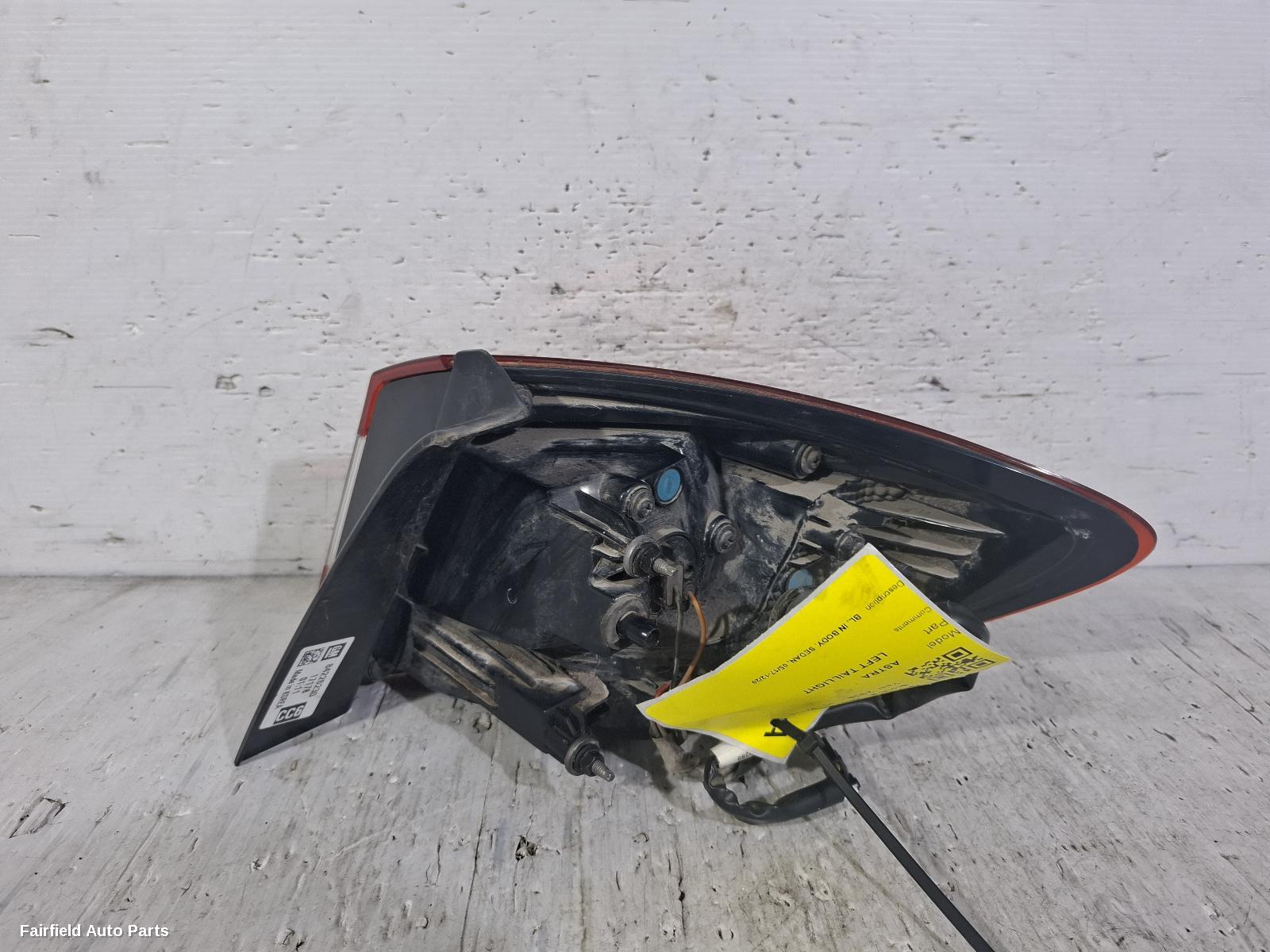 2017-2020 Holden Astra Left Taillight