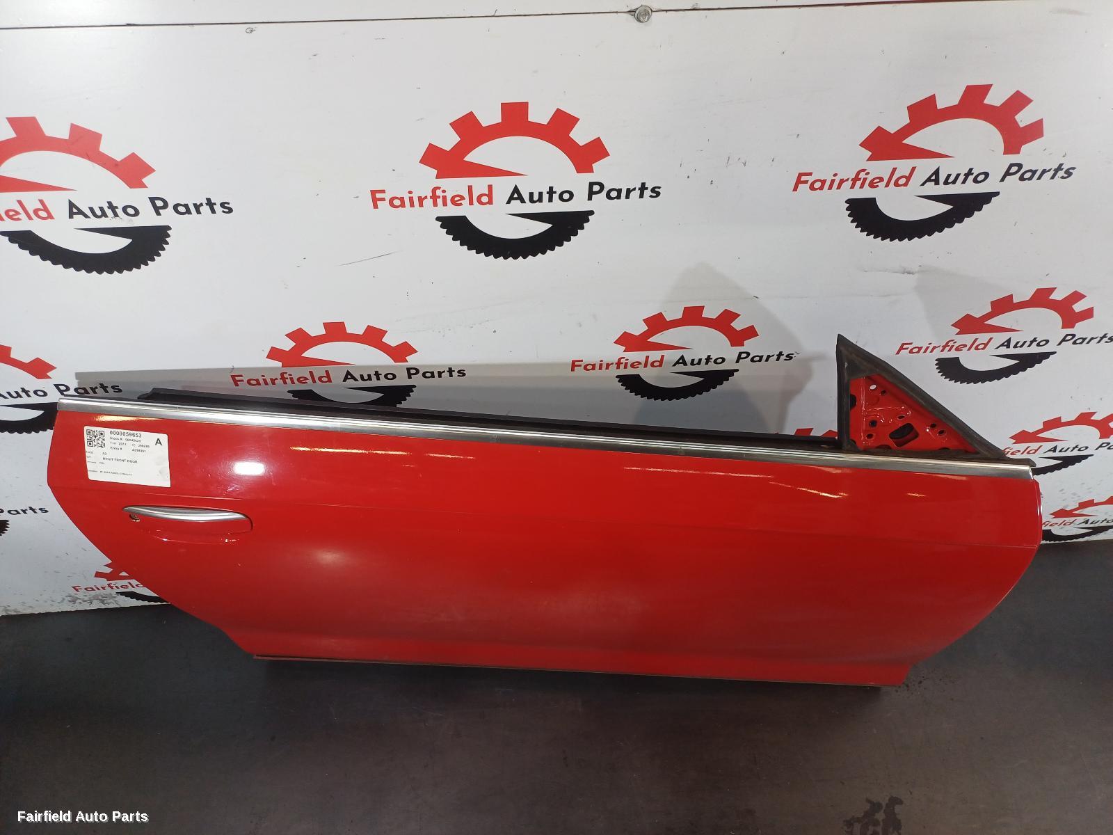 2008-2013 Audi A3 Right Front Door