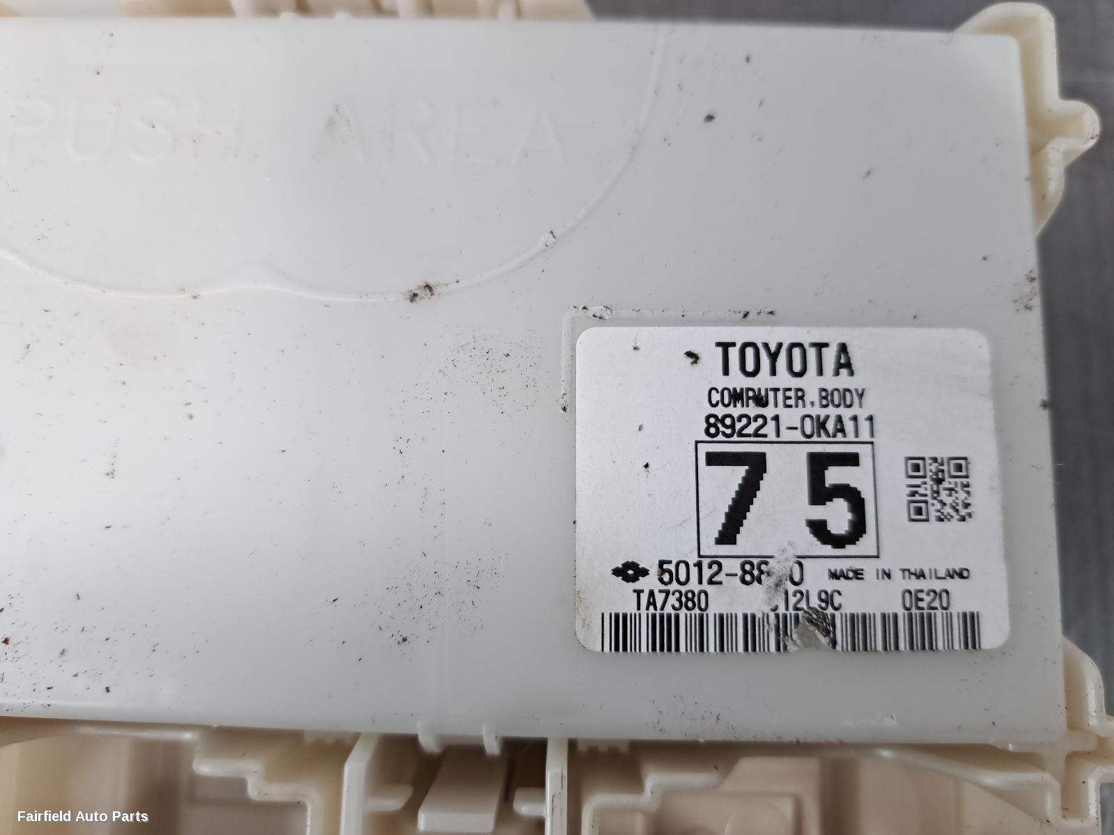 2017-2021 Toyota Hilux Ecu