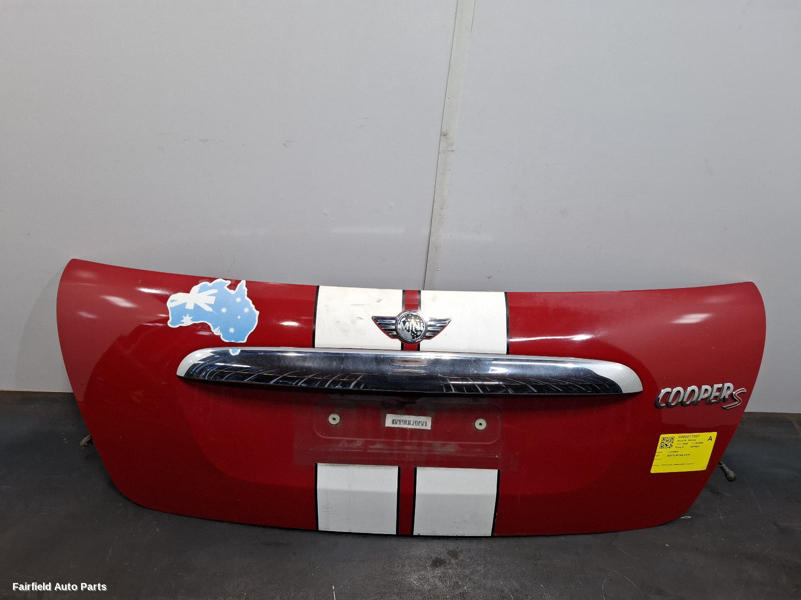 2009-2015 Mini Cooper Bootlid Tailgate