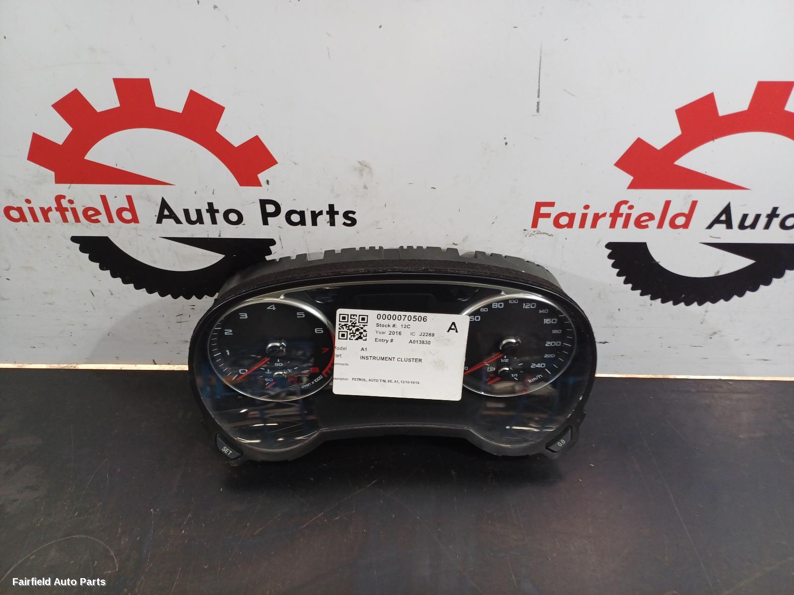 2010-2018 Audi A1 Instrument Cluster