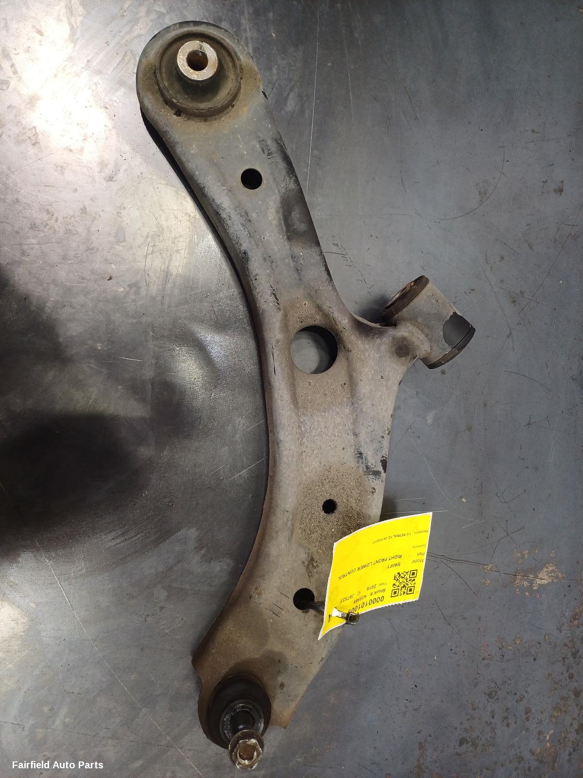 2010-2017 Suzuki Swift Right Front Lower Control Arm