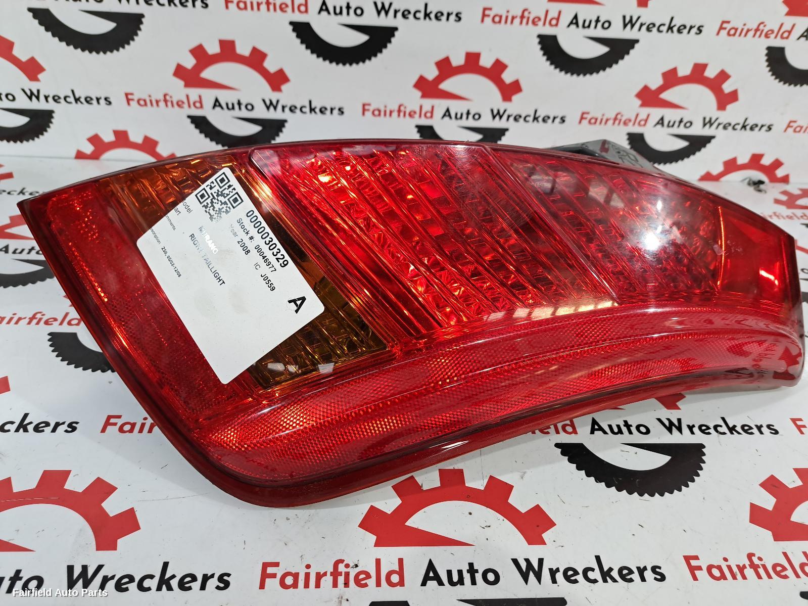 2002-2008 Nissan Murano Right Taillight