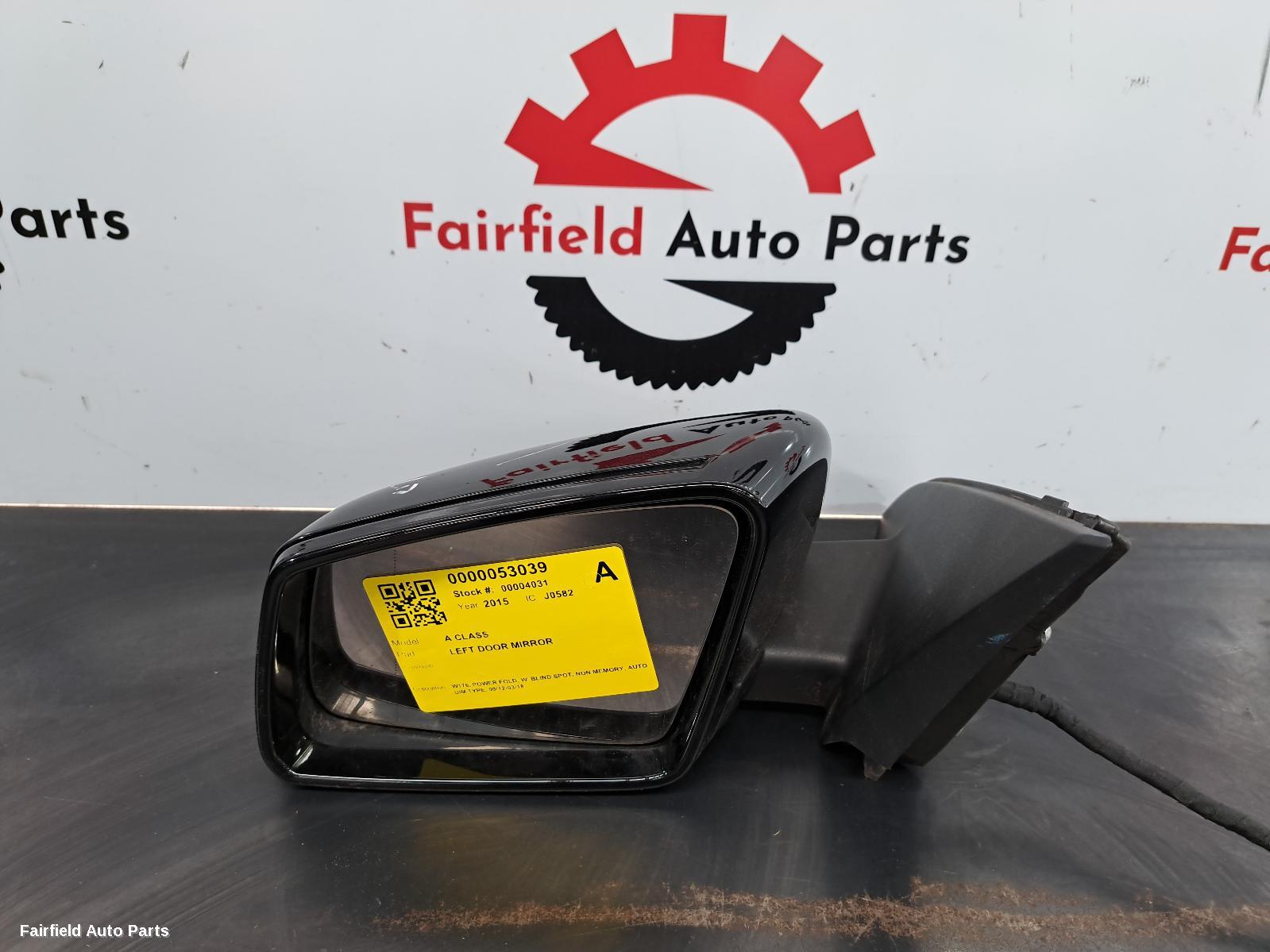 2012-2018 Mercedes A Class Left Door Mirror