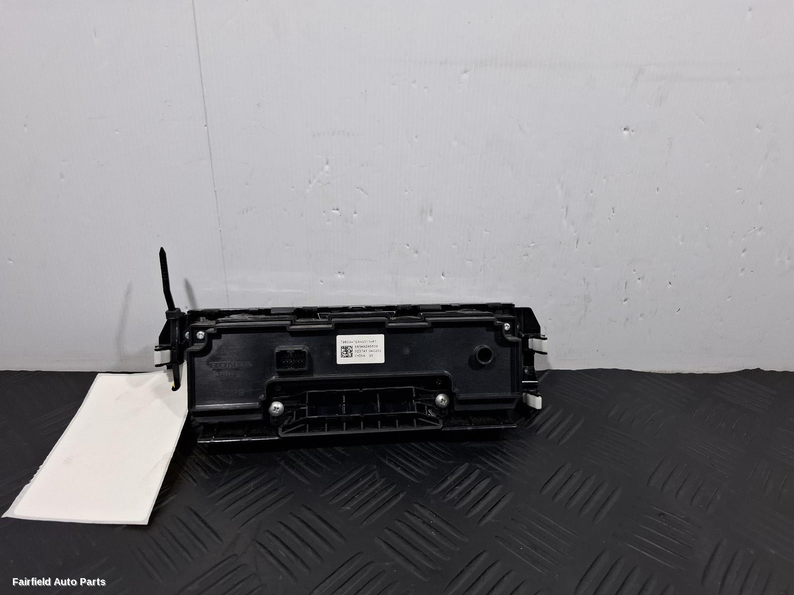 2016-2021 Honda Civic Heater Ac Controls