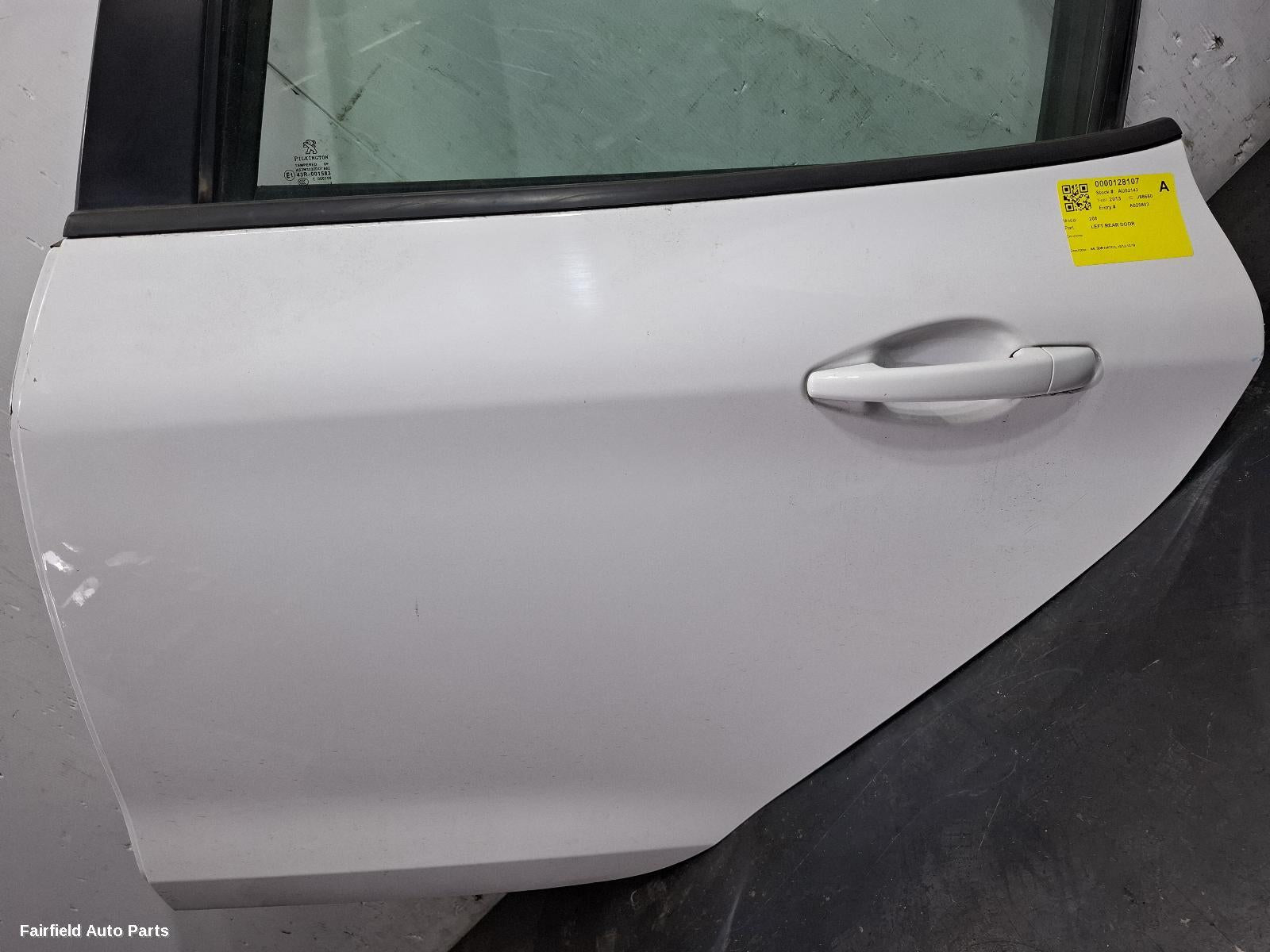2012-2018 Peugeot 208 Left Rear Door Sliding