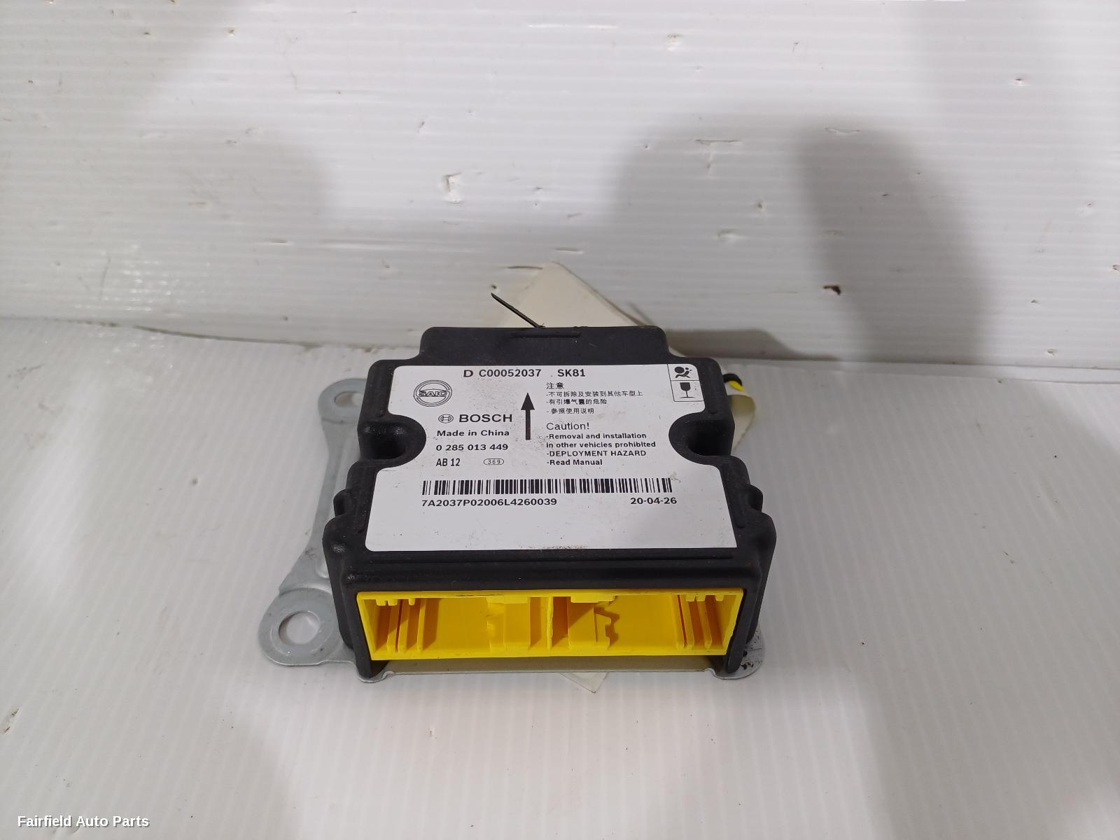 2017-2024 Ldv T60 Airbag Module Sensor