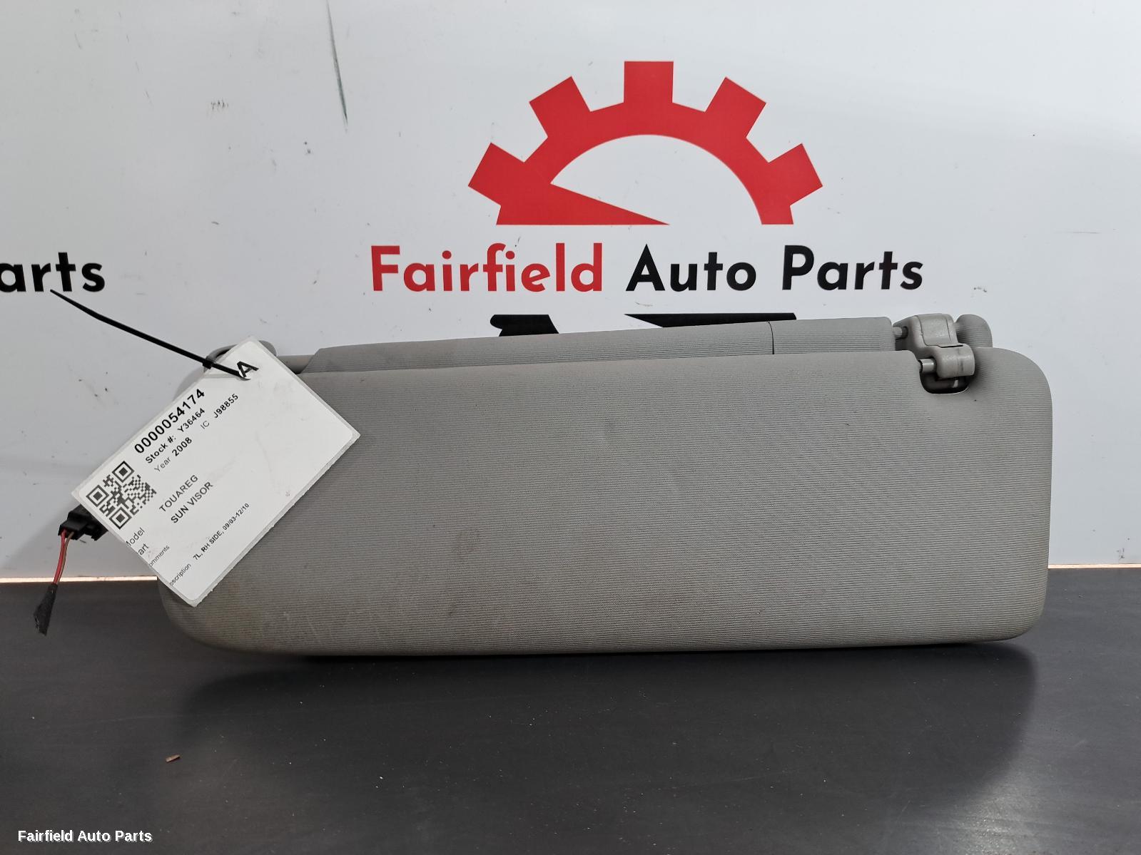 2003-2010 Volkswagen Touareg Sunvisor