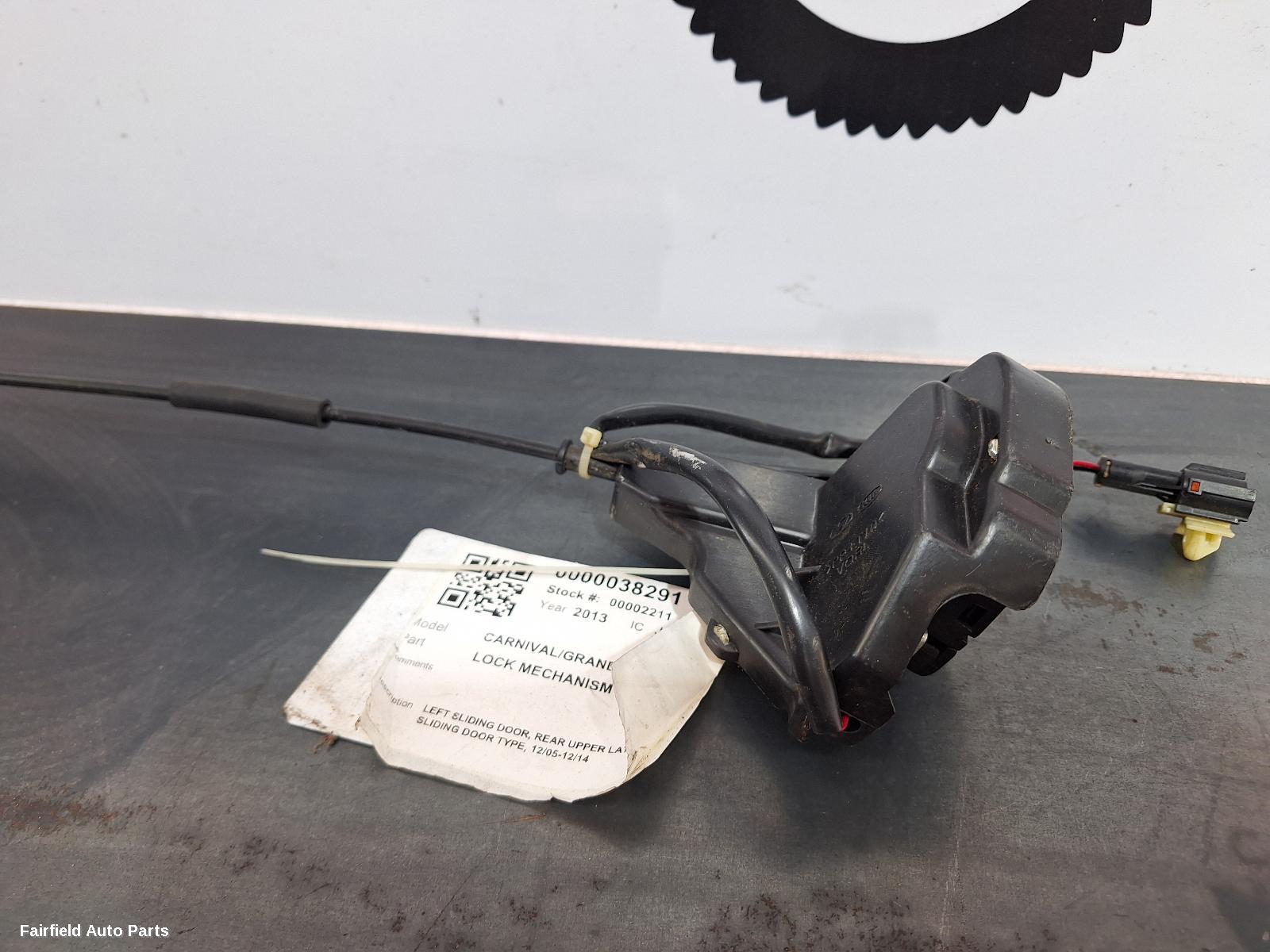 2005-2014 Kia Carnival/grand Carnival Door Boot Gate Lock