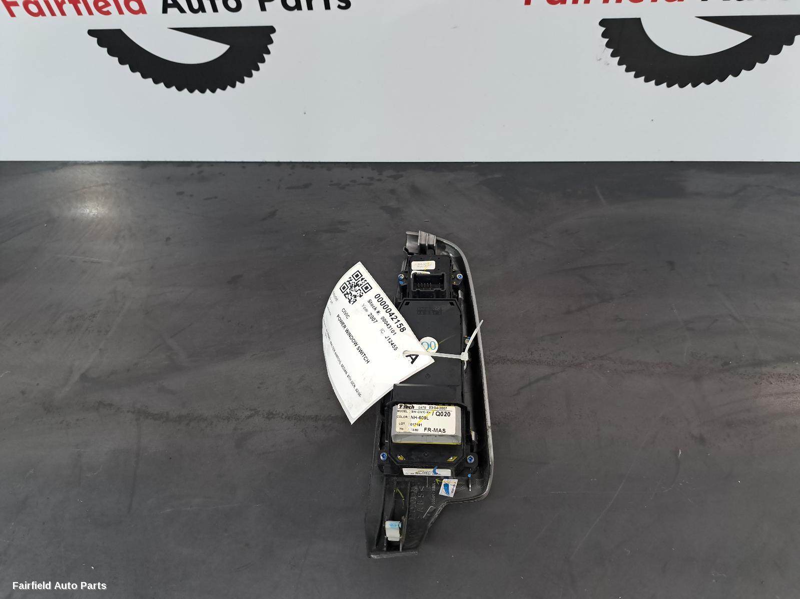 2006-2011 Honda Civic Pwr Dr Wind Switch
