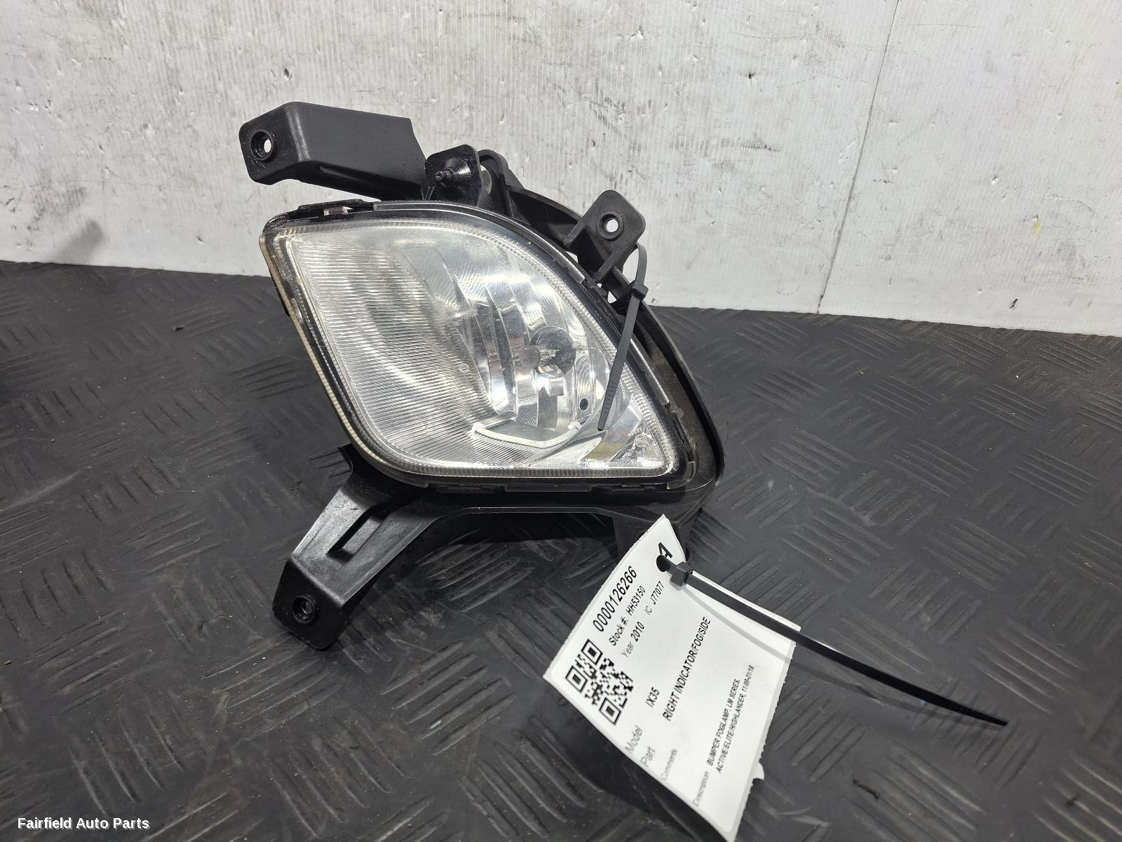 2009-2016 Hyundai Ix35 Right Indicator Fog Side