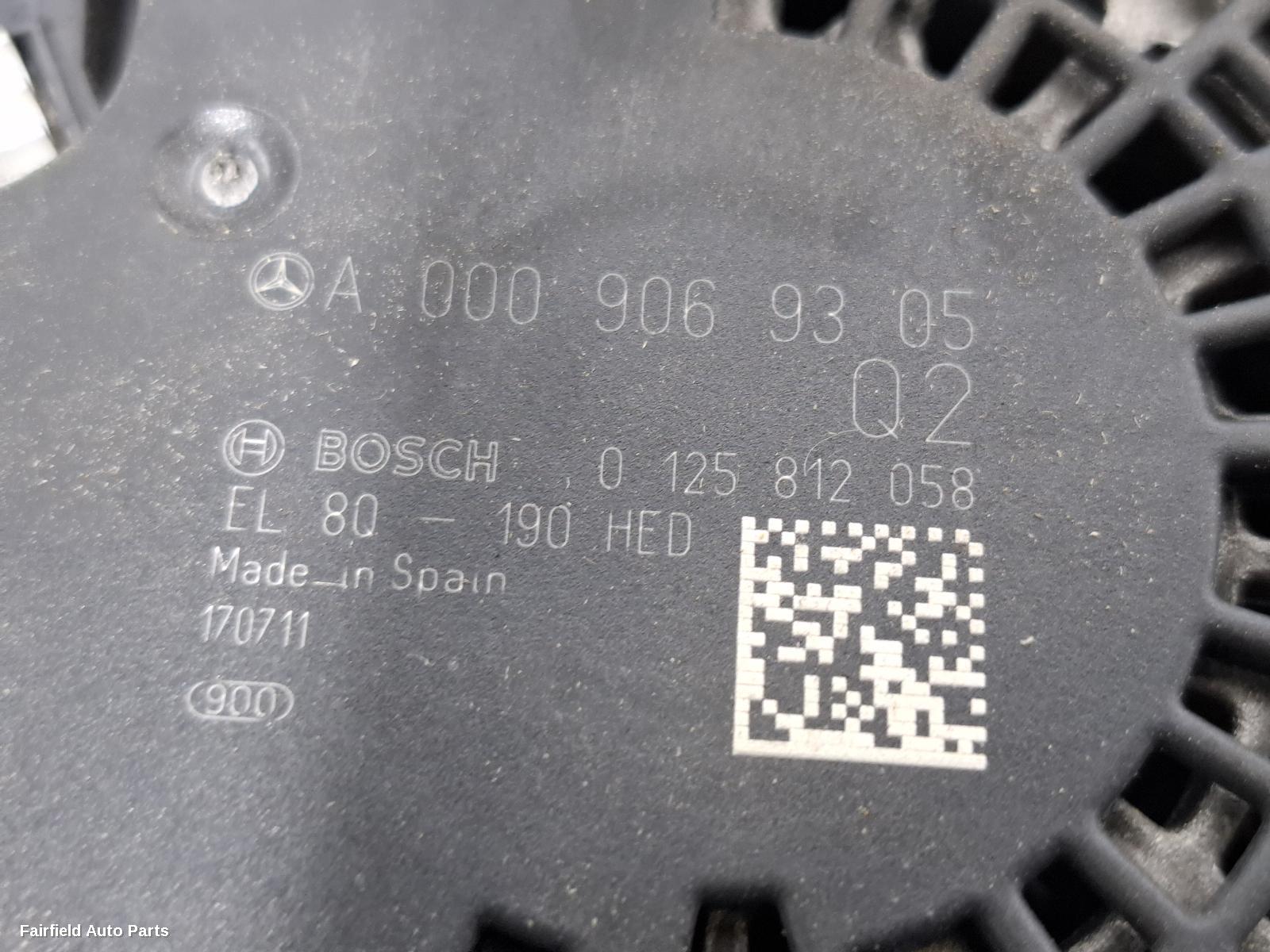2015-2019 Mercedes Glc Class Alternator