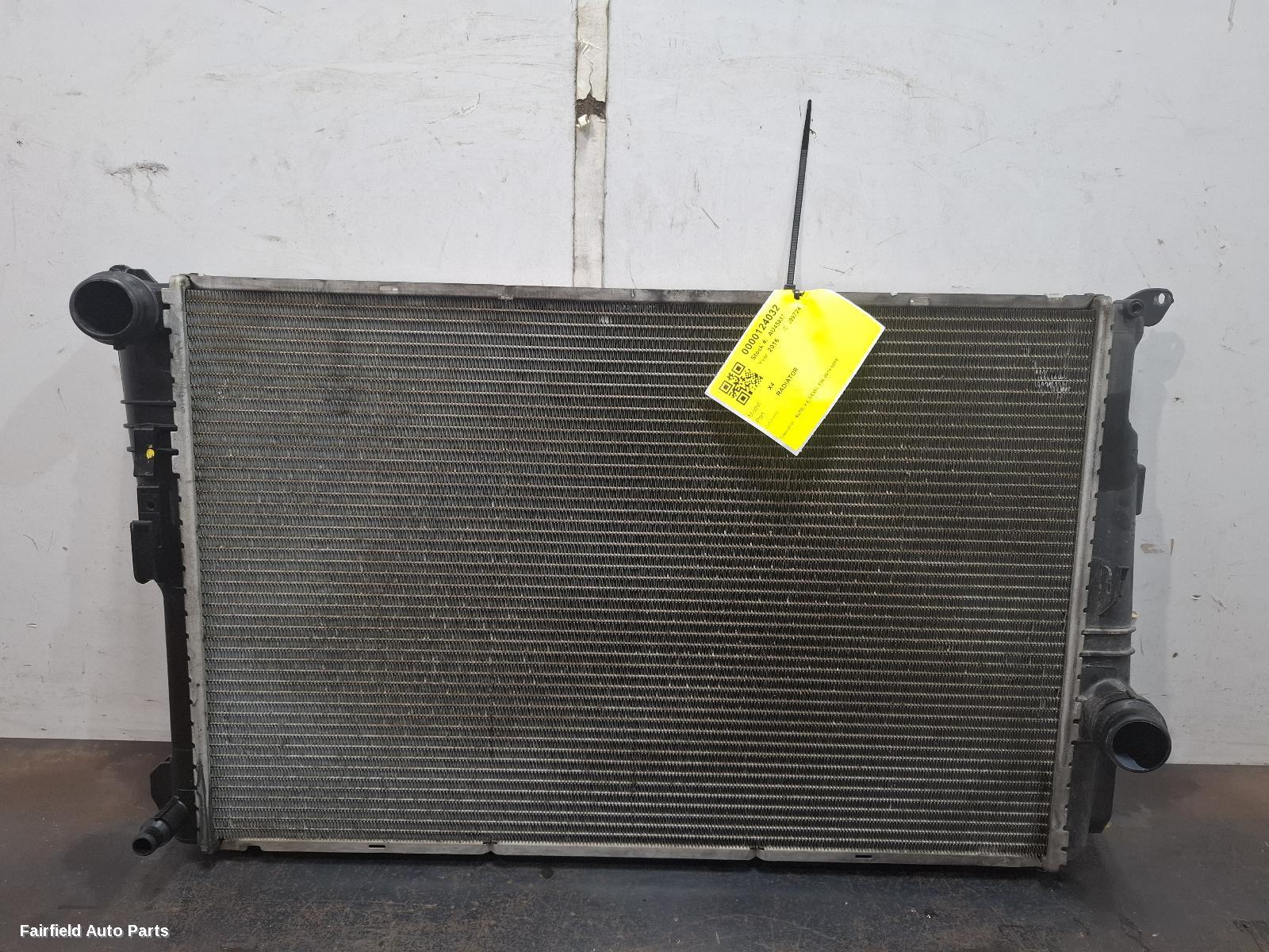 2014-2018 Bmw X4 Radiator