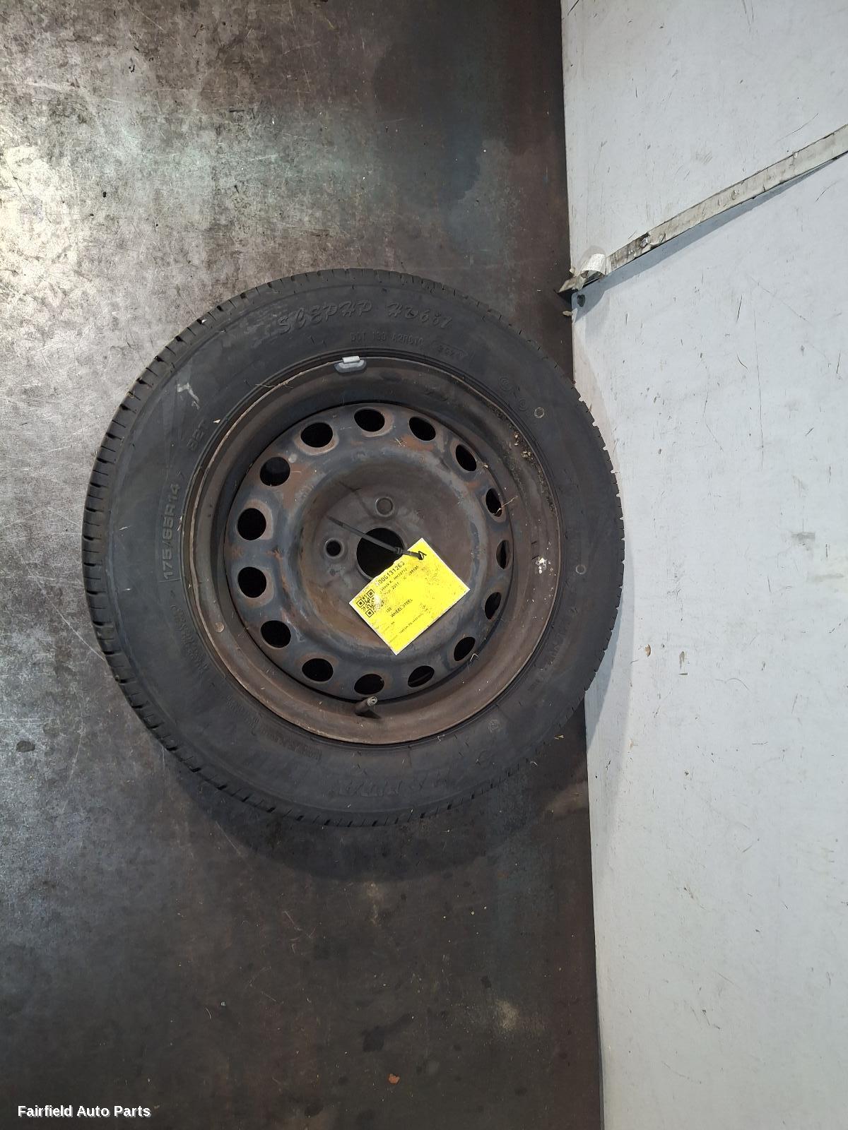 2010-2012 Hyundai I20 Wheel Standard Steel