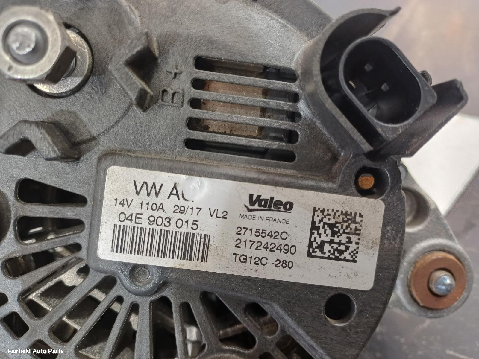 2015-2020 Volkswagen Golf Alternator