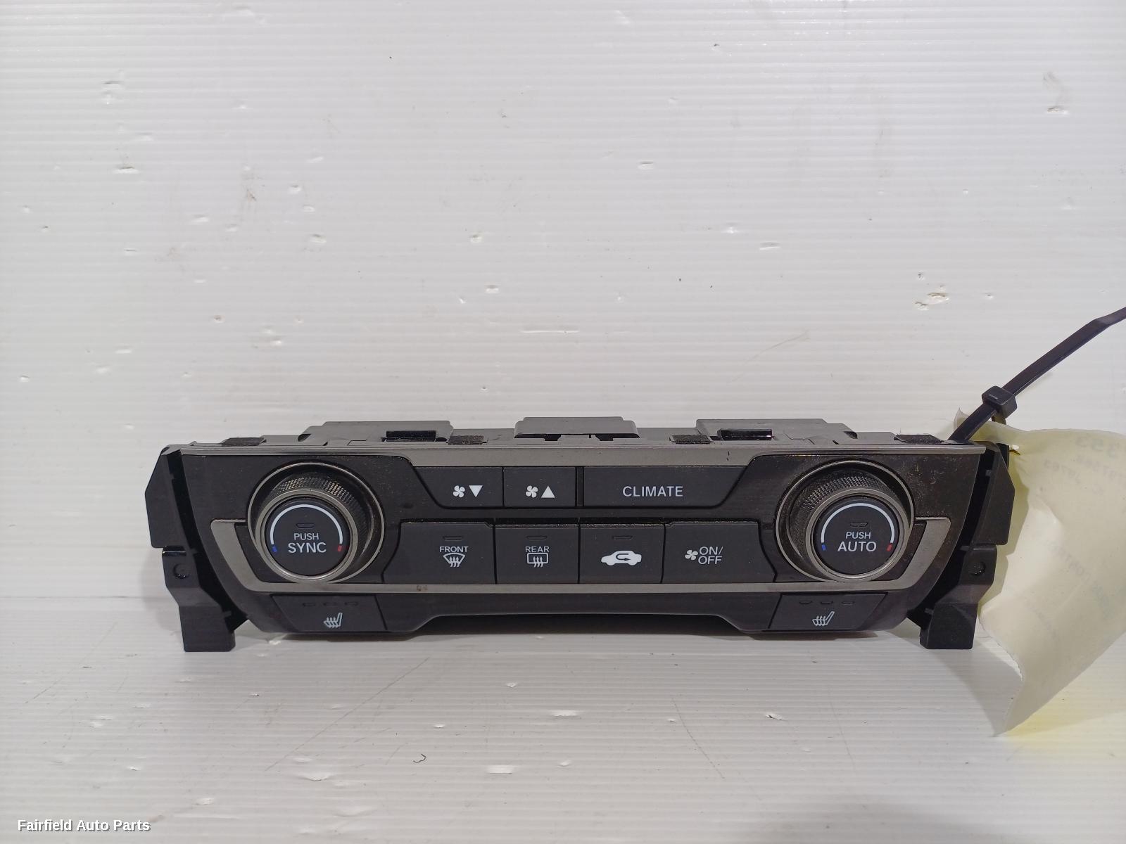 2016-2021 Honda Civic Heater Ac Controls