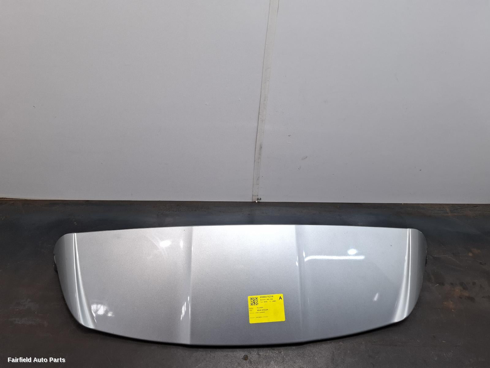 2016-2021 Toyota Kluger Rear Spoiler